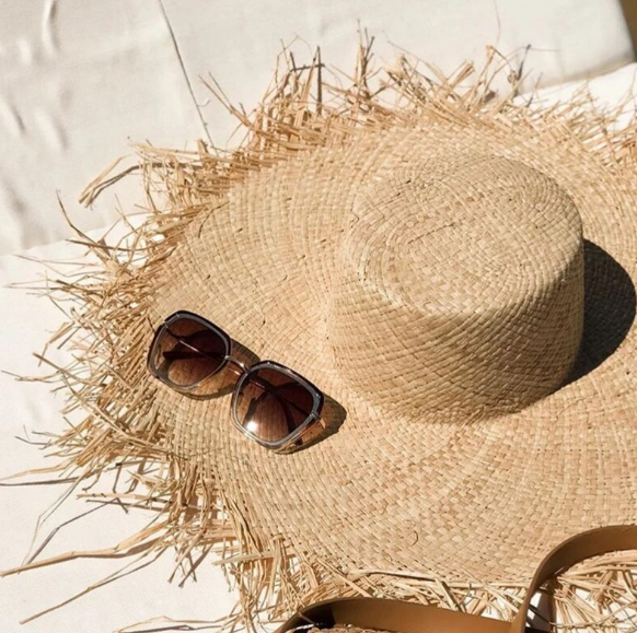 Beach Hat Vintage Wide Brim Straw Summer Sun Hats  Oversized Wide Brim  Straw Hat - Sun Hats - Aliexpress